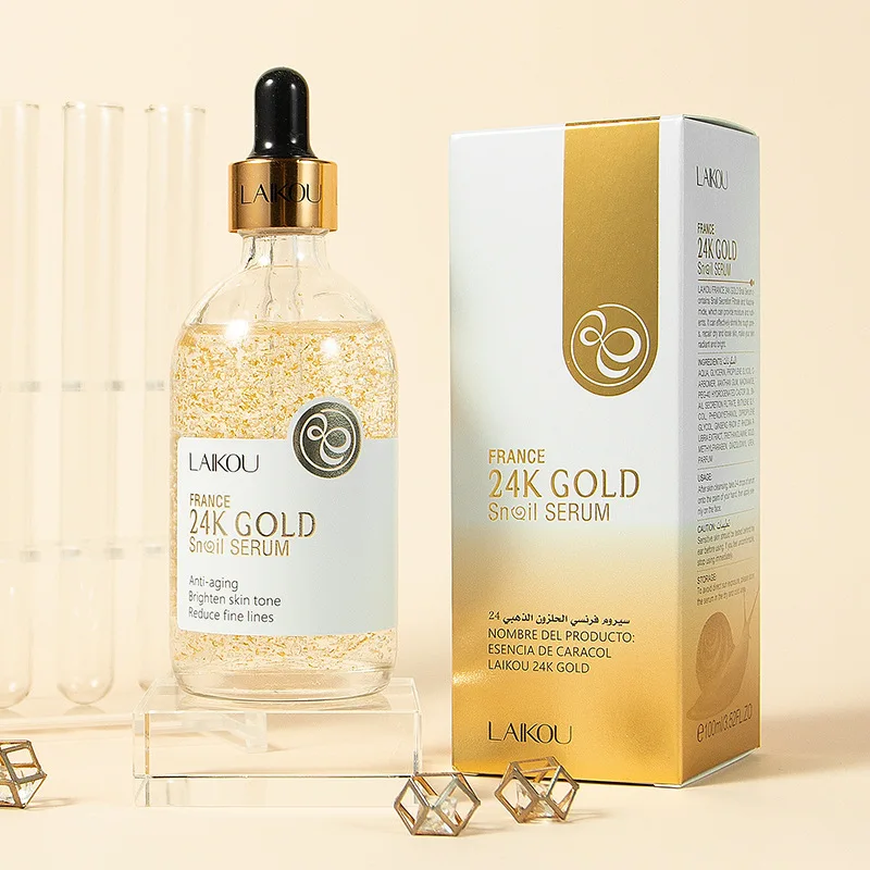 Snail Mucin Essence - Essenza di lumaca infusa oro 24k