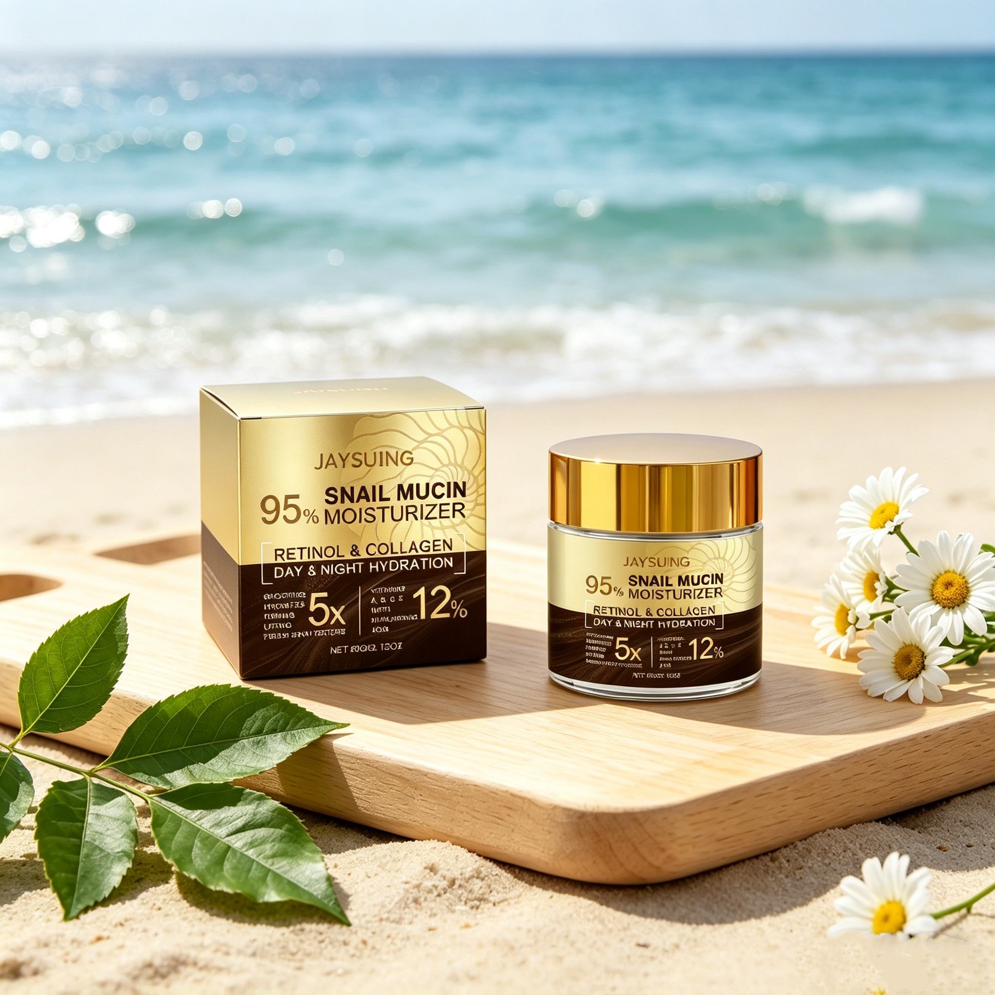 Snail Mucin Essence - 95% Lumaca Mucina Crema Idratante Collagene