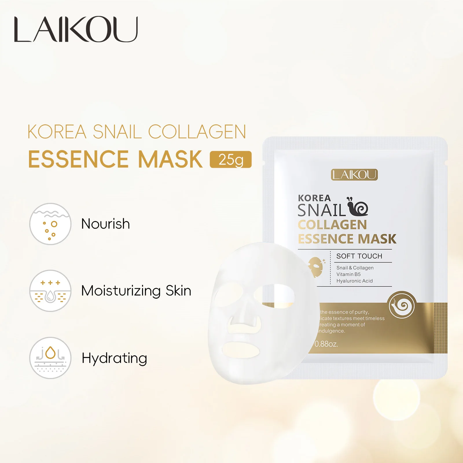 Maschera in Foglio con Bava di - Snail Mucin Essence recensione e prezzo