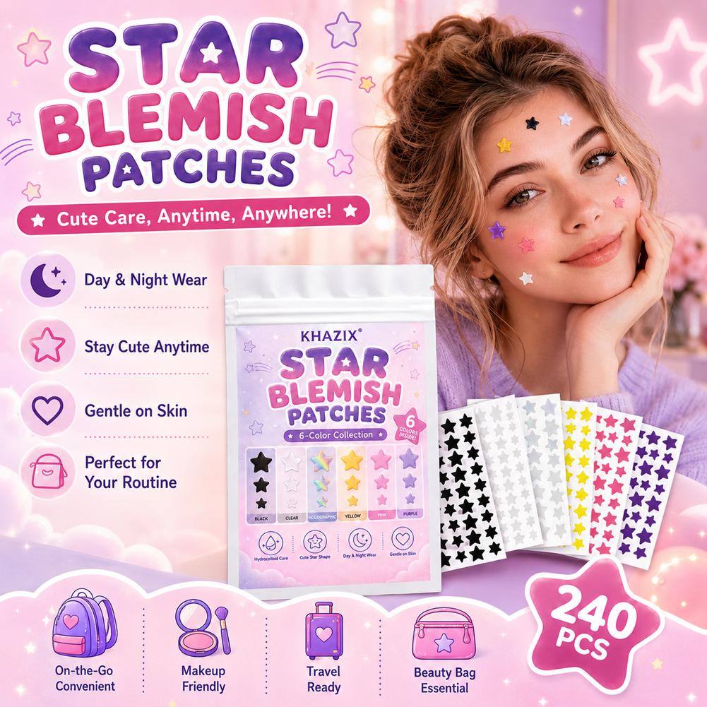 240 Cerotti a Stella per Brufo - Hydrocolloid Acne Patch recensione e prezzo
