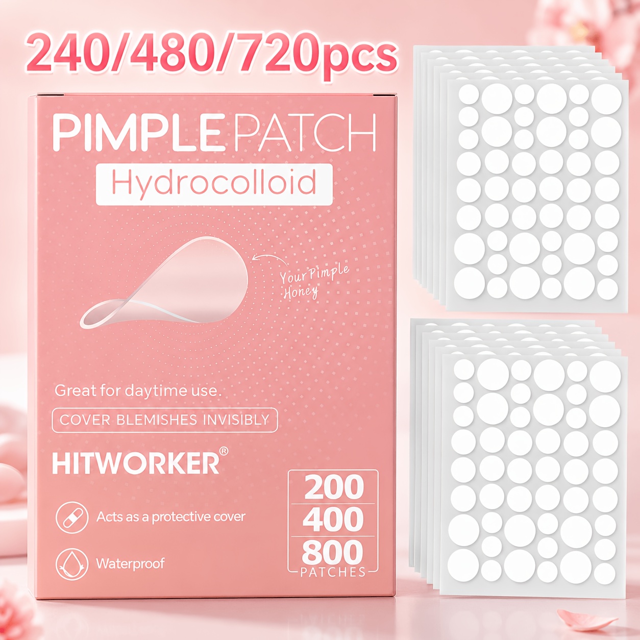 240/480/720 pezzi di cerotti i - Hydrocolloid Acne Patch recensione e prezzo