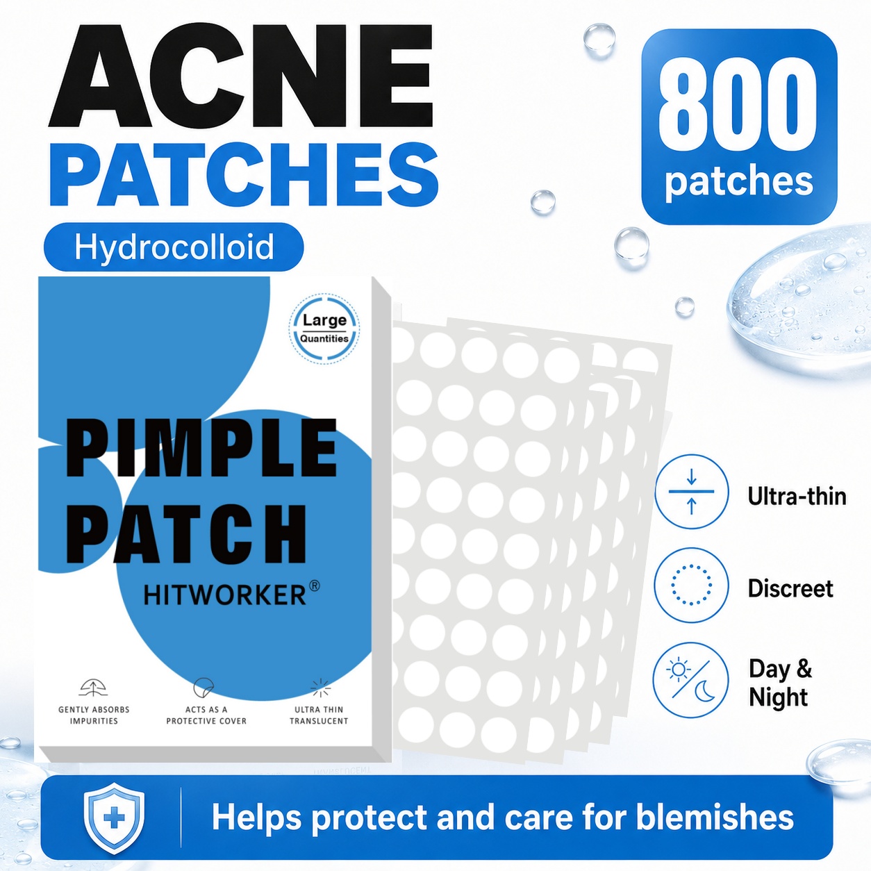 800 Pezzi Cerotti Idrocolloida - Hydrocolloid Acne Patch recensione e prezzo